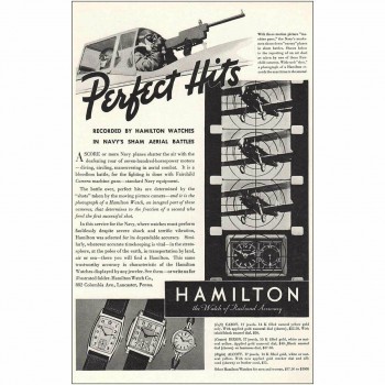 Men’s 1940 Hamilton D37 Fairchild Gun Timer Watch