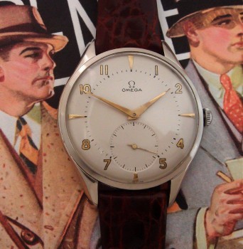 Men’s 1947 Oversized Omega Wristwatch