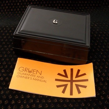 Men’s 1964 Gruen Stainless Watch w/Box, Papers