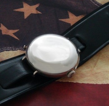Men’s 1918 Flip Top Trench Wristwatch w/ Strap