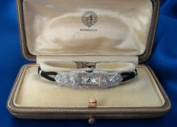 Ladies’ 1920 Ralco Watch in Platinum and Diamonds