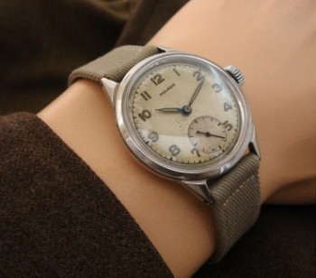 Men’s 1940 Movado Military Watch in Stainless