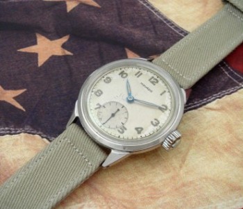 Men’s 1940 Movado Military Watch in Stainless