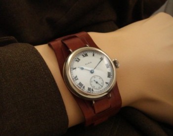 Men’s 1919 Elgin Trench Watch w/ Roman Numerals