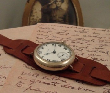 Men’s 1919 Elgin Trench Watch w/ Roman Numerals