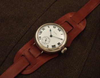 Men’s 1919 Elgin Trench Watch w/ Roman Numerals