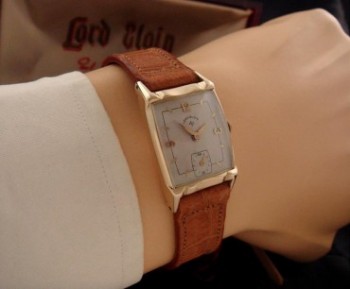 Men’s 1951 Lord Elgin Watch in 14k Yellow Gold