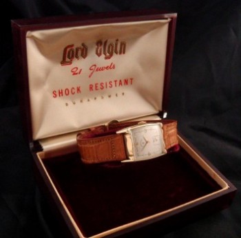 Men’s 1951 Lord Elgin Watch in 14k Yellow Gold