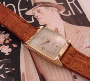 Men’s 1951 Lord Elgin Watch in 14k Yellow Gold