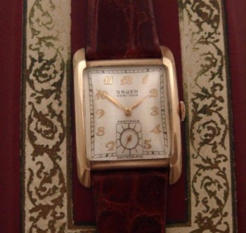 Men’s 1950 Gruen Veri-Thin Dress Watch