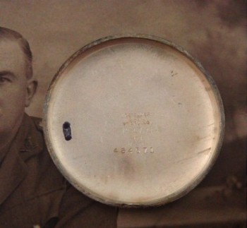Men’s 1916 Waltham Sterling Trench Watch