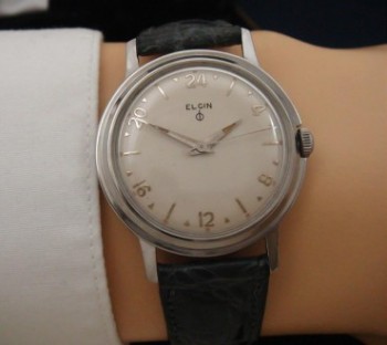Men’s 1960 Elgin 24 Hour Durapower Watch