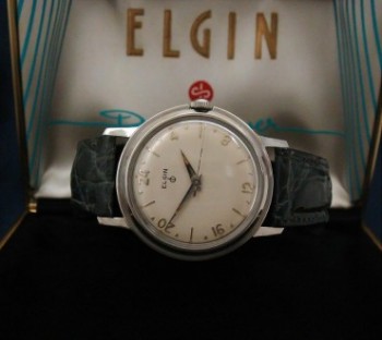 Men’s 1960 Elgin 24 Hour Durapower Watch