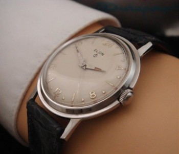Men’s 1960 Elgin 24 Hour Durapower Watch