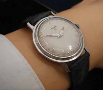 Men’s 1960 Elgin 24 Hour Durapower Watch