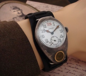 Men’s 1917 Racine ‘Enicar’ Compass Watch