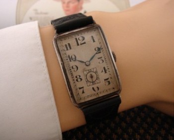 Men’s 1926 Zenith Oversized Case in Sterling Silver