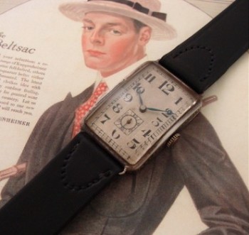 Men’s 1926 Zenith Oversized Case in Sterling Silver