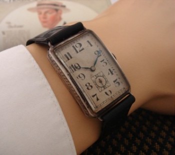 Men’s 1926 Zenith Oversized Case in Sterling Silver