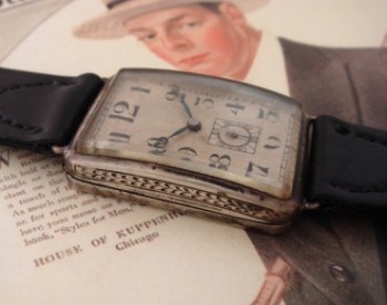 Men’s 1926 Zenith Oversized Case in Sterling Silver