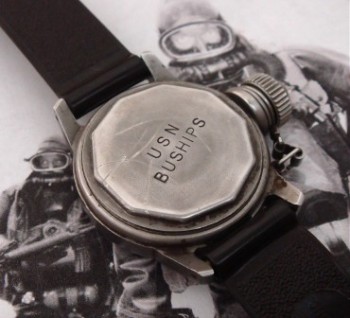 Men’s 1951 Elgin UDT ‘Frogman’ Canteen Military Dive Watch