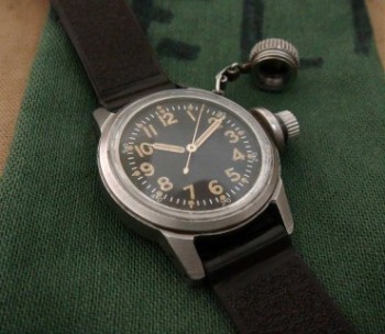 Men’s 1951 Elgin UDT ‘Frogman’ Canteen Military Dive Watch