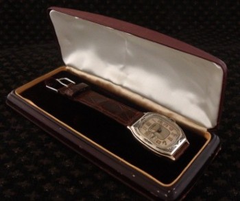 Men’s 1929 Illinois Two-Tone & Enamel Dress Watch