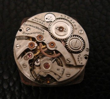 Men’s 1929 Illinois Two-Tone & Enamel Dress Watch