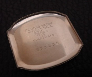 Men’s 1929 Illinois Two-Tone & Enamel Dress Watch