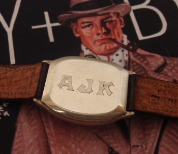 Men’s 1929 Illinois Two-Tone & Enamel Dress Watch