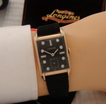 Men’s 1955 Longines Diamond Dial Dress Watch
