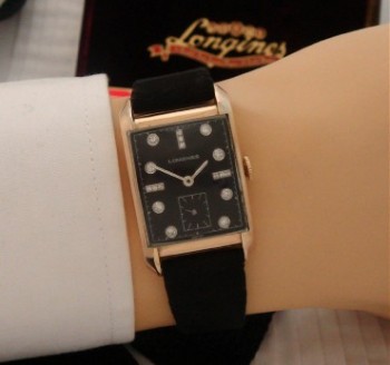 Men’s 1955 Longines Diamond Dial Dress Watch