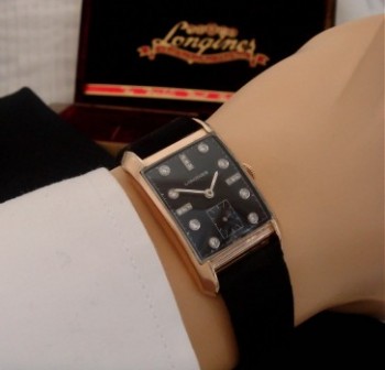 Men’s 1955 Longines Diamond Dial Dress Watch