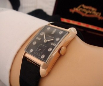 Men’s 1955 Longines Diamond Dial Dress Watch