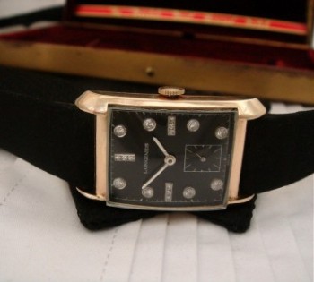 Men’s 1955 Longines Diamond Dial Dress Watch