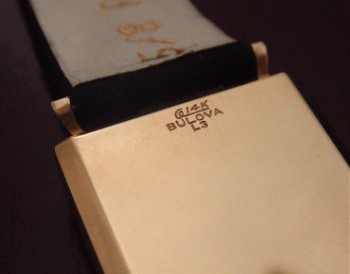 Men’s 1953 Bulova Dress Watch in 14k Gold
