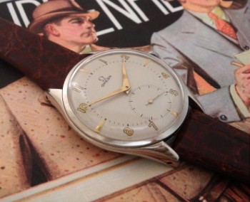 Men’s 1947 Oversized Omega Wristwatch