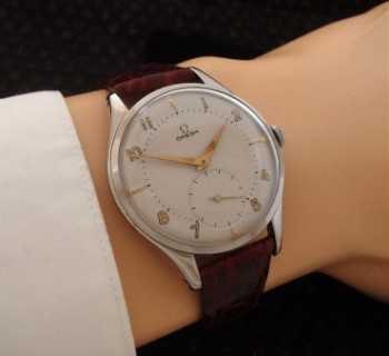 Men’s 1947 Oversized Omega Wristwatch