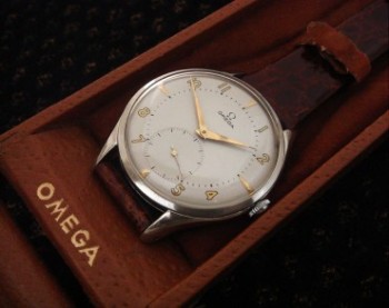 Men’s 1947 Oversized Omega Wristwatch