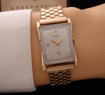 Men’s 1950 Elgin Dress Watch w/Box