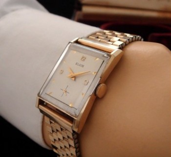 Men’s 1950 Elgin Dress Watch w/Box