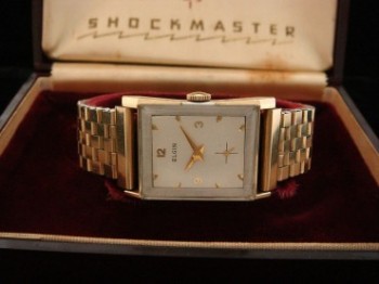 Men’s 1950 Elgin Dress Watch w/Box