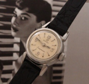 Ladies’ 1955 Omega Stainless Ladymatic Watch