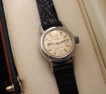 Ladies’ 1955 Omega Stainless Ladymatic Watch