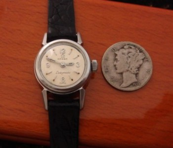 Ladies’ 1955 Omega Stainless Ladymatic Watch