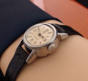 Ladies’ 1955 Omega Stainless Ladymatic Watch