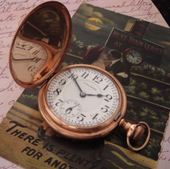 Men’s 1911 Waltham 23J Railroad Pocket Watch