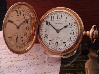 Men’s 1911 Waltham 23J Railroad Pocket Watch