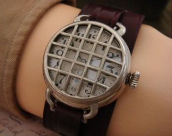 Men’s 1917 Elgin Trench Watch w/Shrapnel Guard