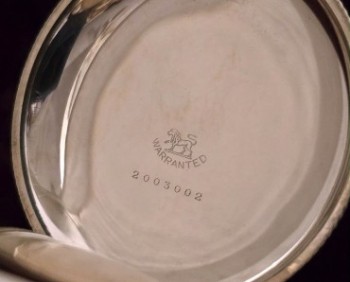 Men’s 1891 Hampden RR Hunter Case Pocket Watch